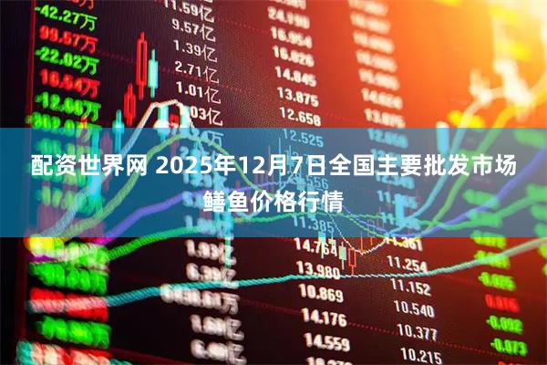配资世界网 2025年12月7日全国主要批发市场鳝鱼价格行情