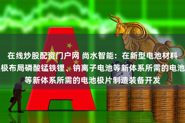 在线炒股配资门户网 尚水智能：在新型电池材料应用领域，公司积极布局磷酸锰铁锂、钠离子电池等新体系所需的电池极片制造装备开发